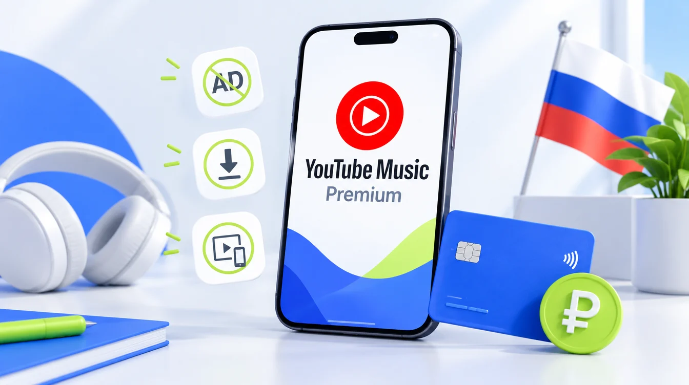 YouTube Music Premium: как купить подписку в России в 2026 году, цены и способы оплаты