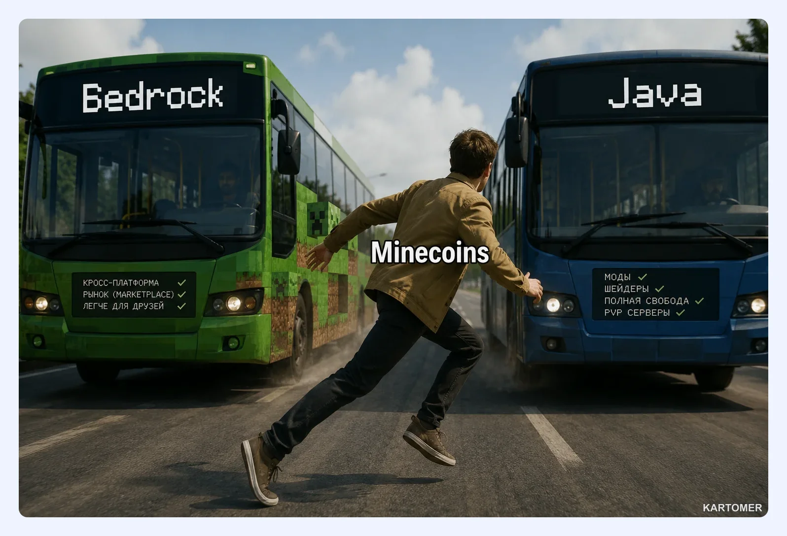 Скриншот: Задонатить в майнкрафт в 2026 году: как пополнить Minecraft и купить Minecoins без лишних рисков