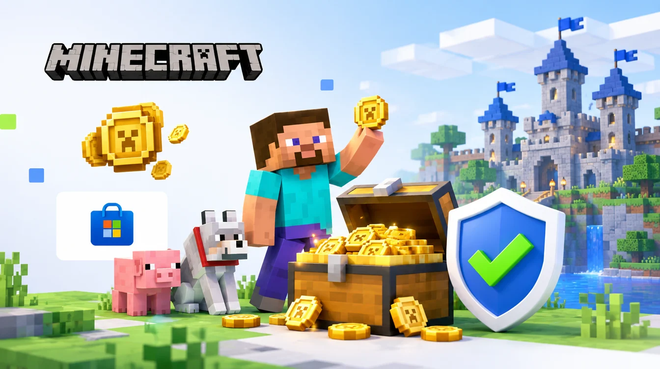 Задонатить в майнкрафт в 2026 году: как пополнить Minecraft и купить Minecoins без лишних рисков