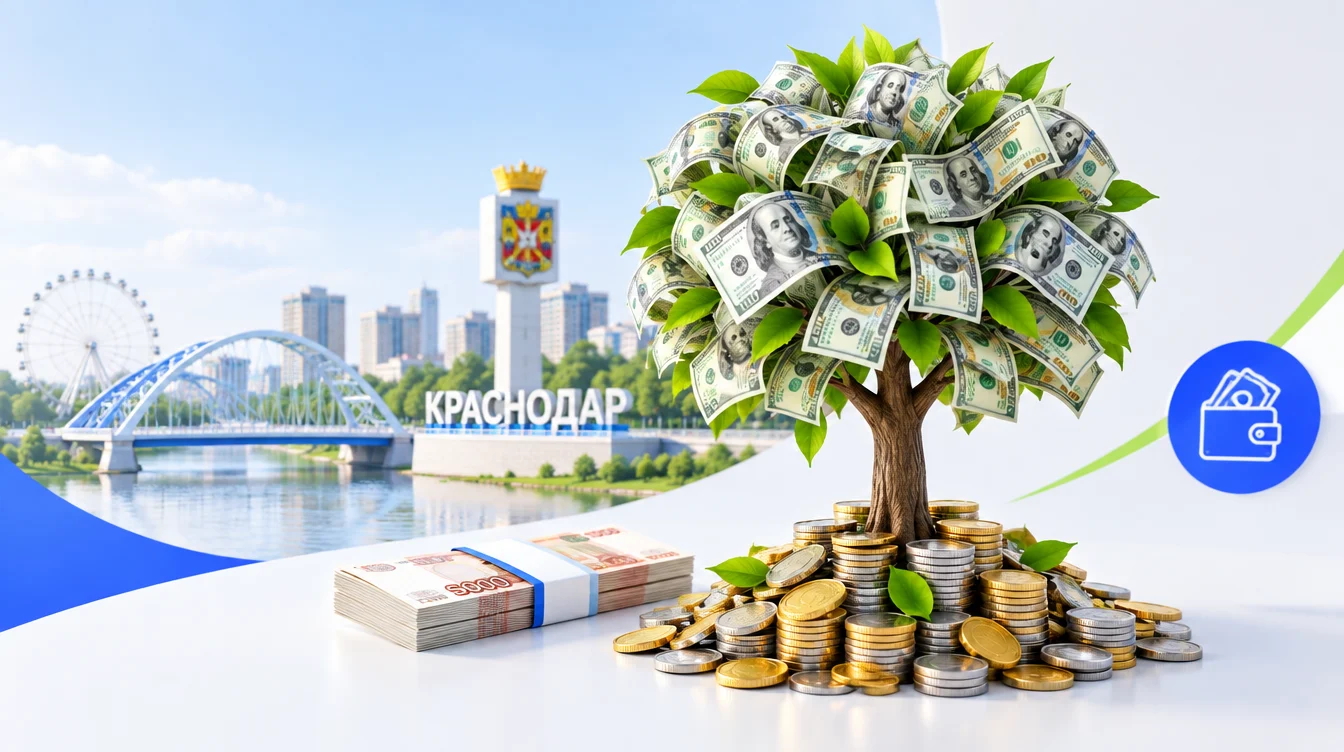 Займы наличными в Краснодаре: как быстро получить средства