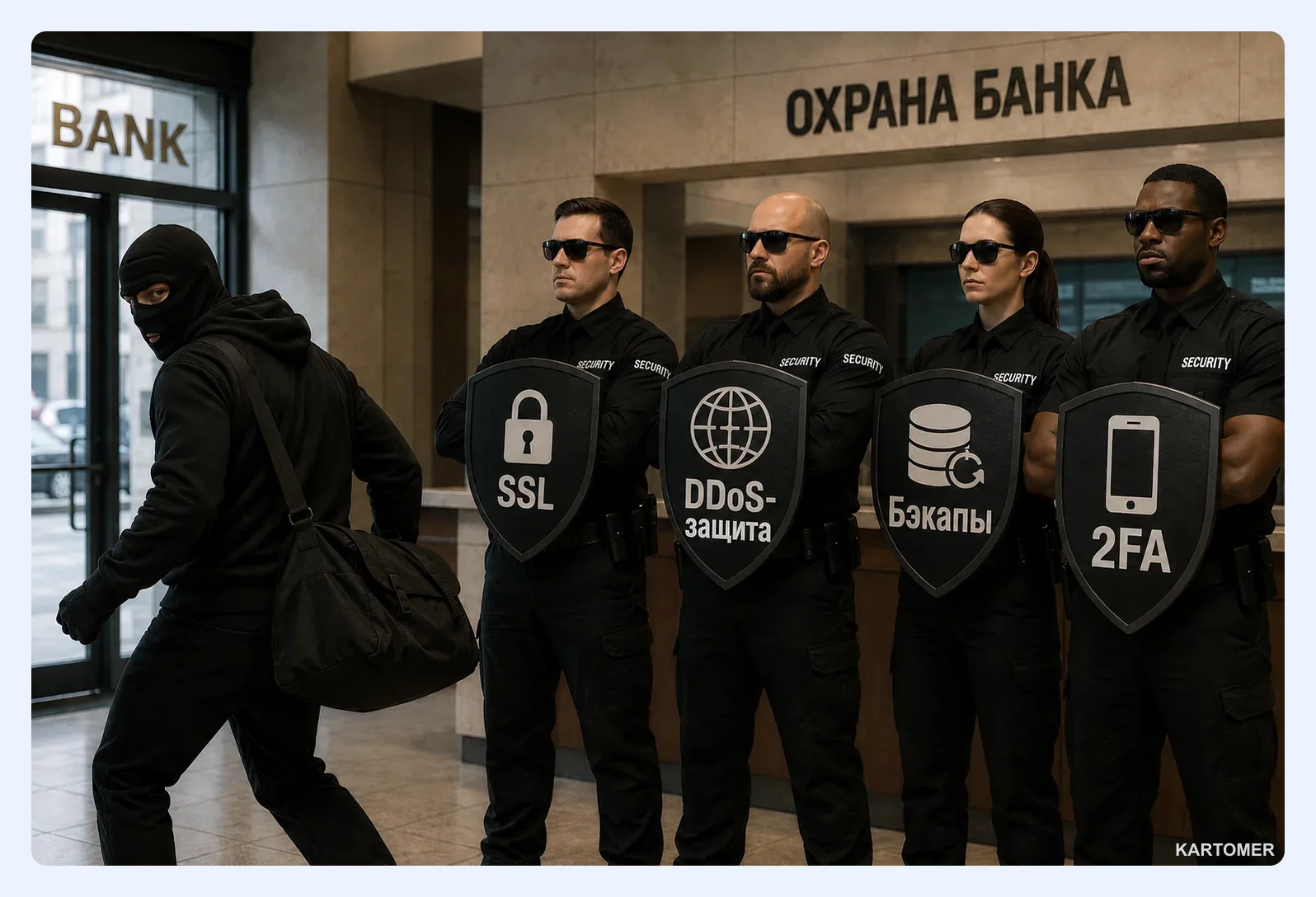 Скриншот: Поддержка и безопасность на Zomro.com